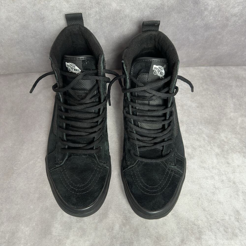 Vans x The North Face Sk8-Hi 46 MTE DX Black Suede Shoes Mens 9.5 Womens 11